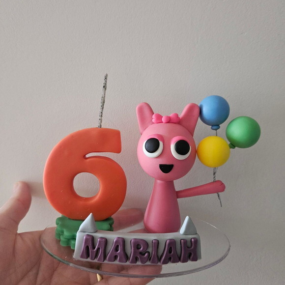 Topo de Bolo de Aniversário Sprinkers Ou...
