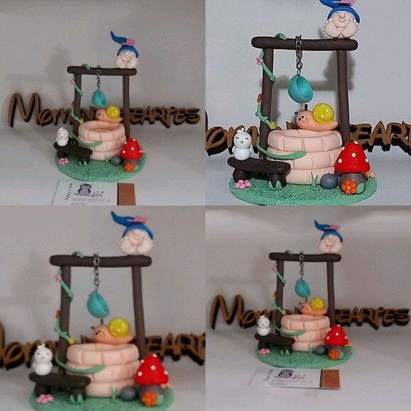 Topo de Bolo Jardim Biscuit