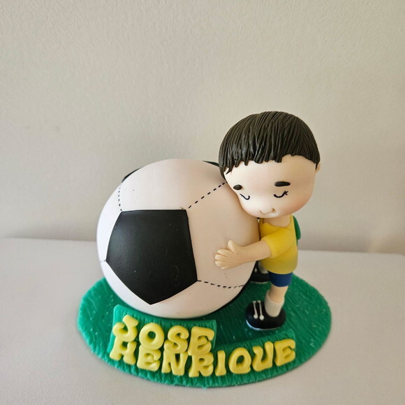 Topo de Bolo Futebol Personalizado