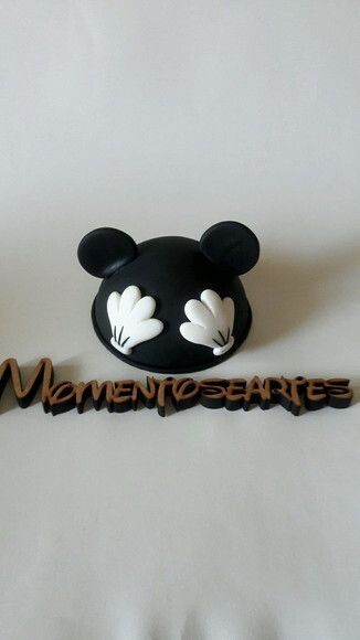 Topo de Bolo Mickey Cabeça