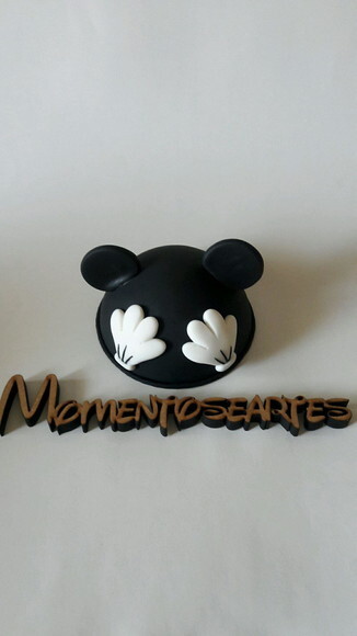 Topo de Bolo Mickey Cabeça