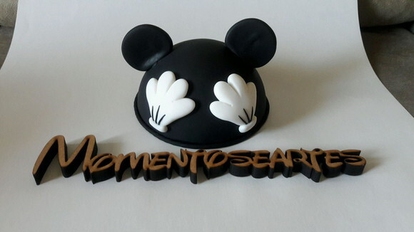 Topo de Bolo Mickey Cabeça
