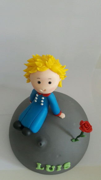 Topo de Bolo Pequeno Principe