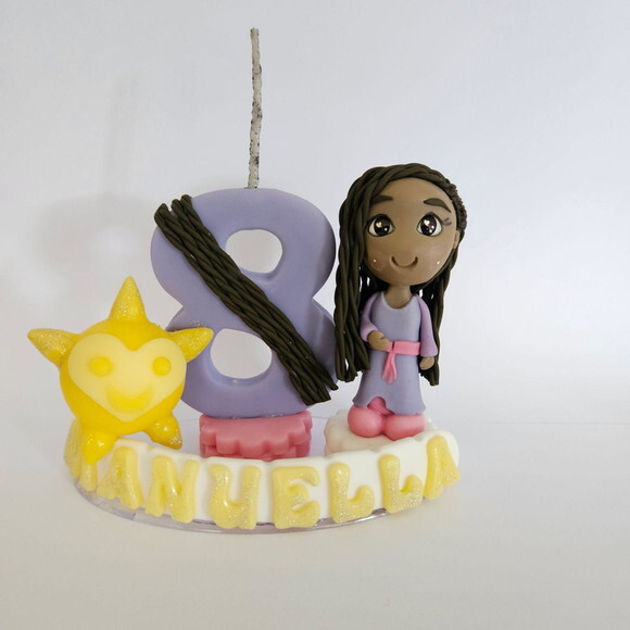 Topo de Bolo Princesa Wish