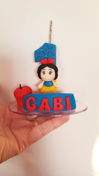Topo Vela Branca de Neve