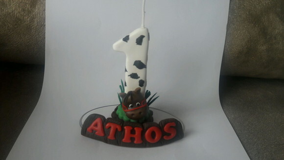 Topo Vela Fazendinha Personalizada