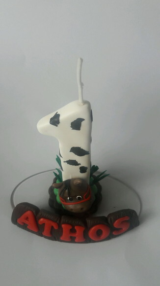 Topo Vela Fazendinha Personalizada