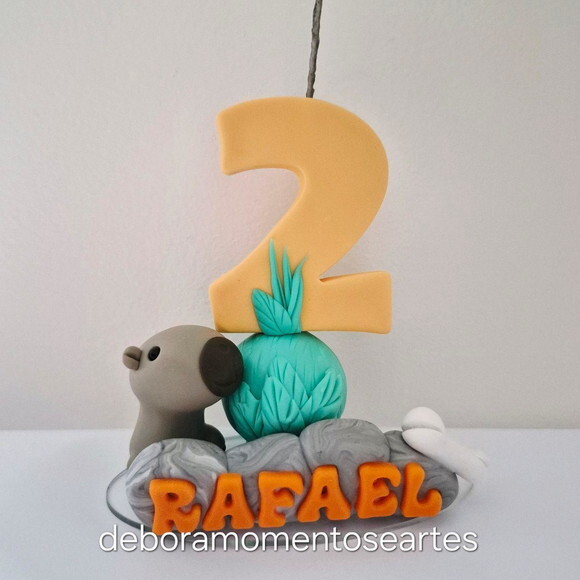 Vela Capivara Biscuit