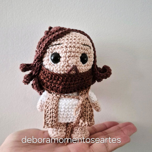 Amigurumi Jesus Cristo Boneco The Chose