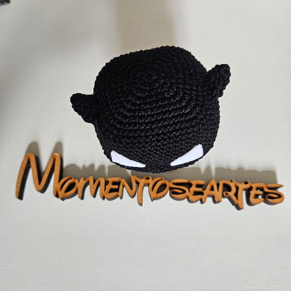 Amigurumi Funko Batman Boneco
