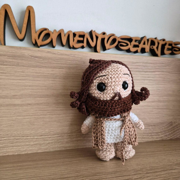 Amigurumi Jesus Cristo Boneco The Chose