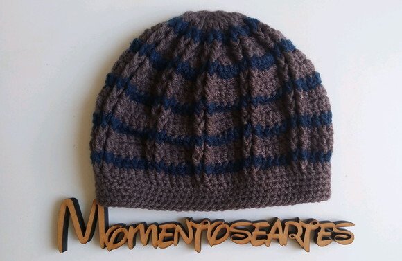 Boina em Croche masculina
