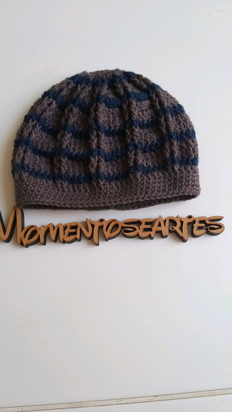 Boina em Croche masculina