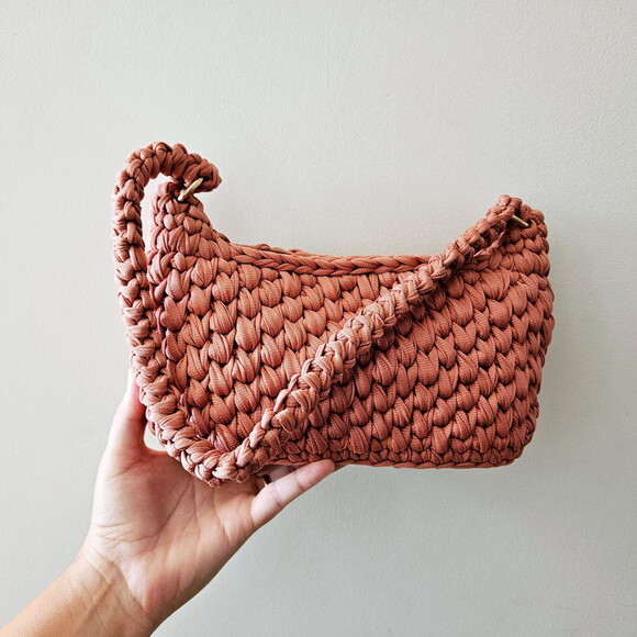 Bolsa de Crochê Alça Ombro