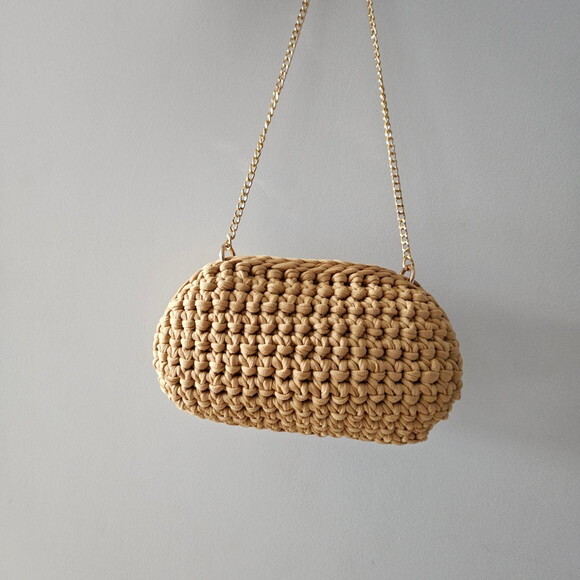 Bolsa de Crochê Clucht Transversal/mao