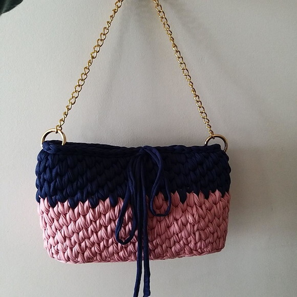 Bolsa de Crochê Ombro