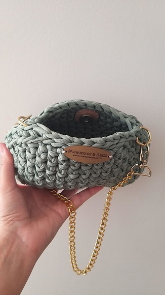 Bolsa em Crochê- Bolsa Clucht