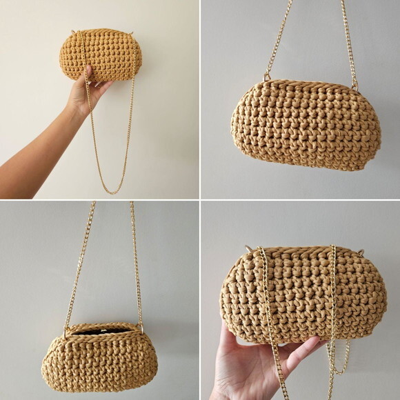 Bolsa em Crochê- Bolsa Clucht