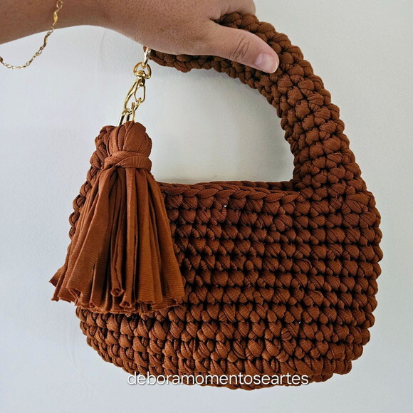 Bolsas de Crochê - Mão