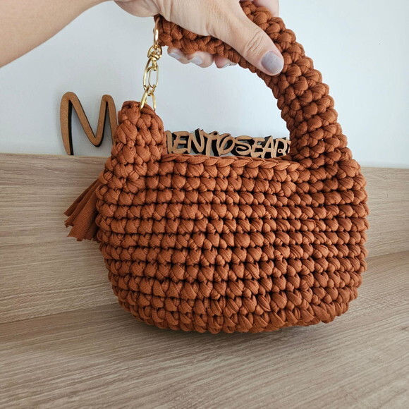 Bolsas de Crochê - Mão