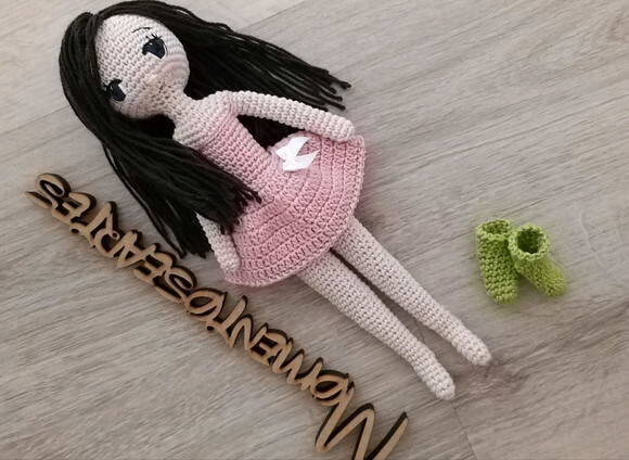 Boneca Amigurumi Ganhe Brinde!