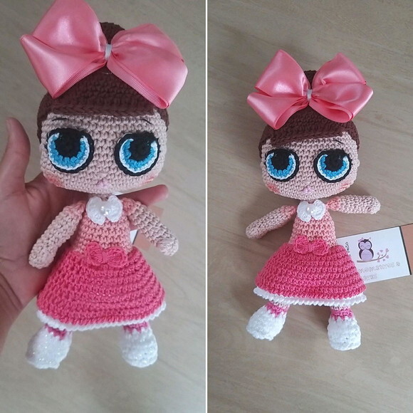 Boneca Amigurumi Lol