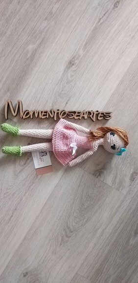 Boneca Amigurumi Necessidades Especiais Pcd