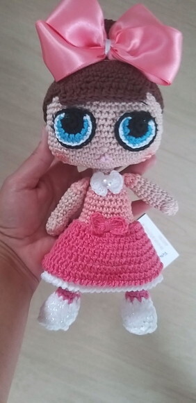 Boneca Amigurumi Lol