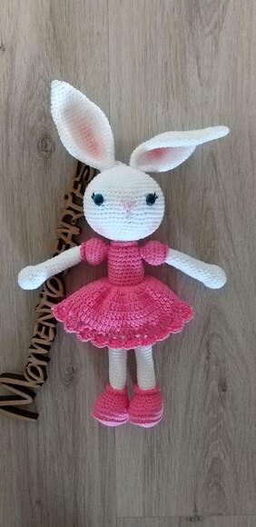 Boneca Colega Amigurumi