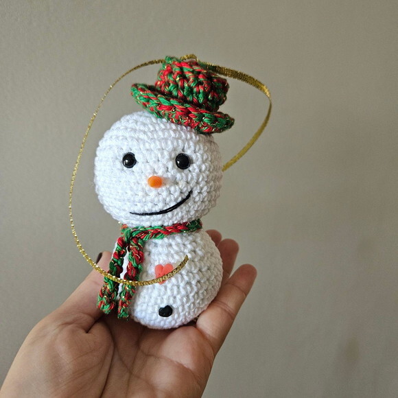 Bonequinhos de Neve Natalinos
