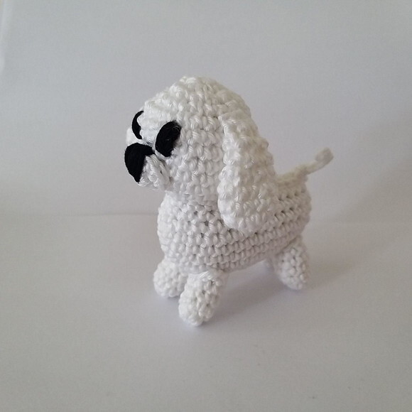 Cachorrinho Amigurumi Mini Bonequinho