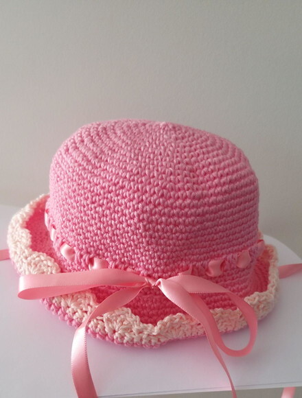 Chapeu de Croche para Bebês