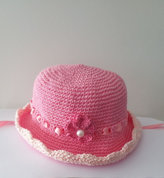 Chapeu de Croche para Bebês