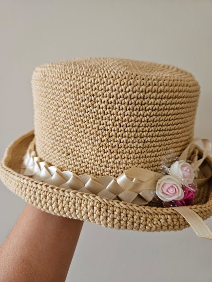Chapéu Feminino Crochê