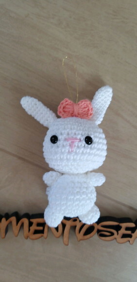 Coelha Amigurumi Bonequinha
