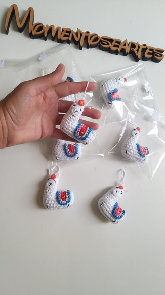 Ilhama Pingente Amigurumi Lembrancinha