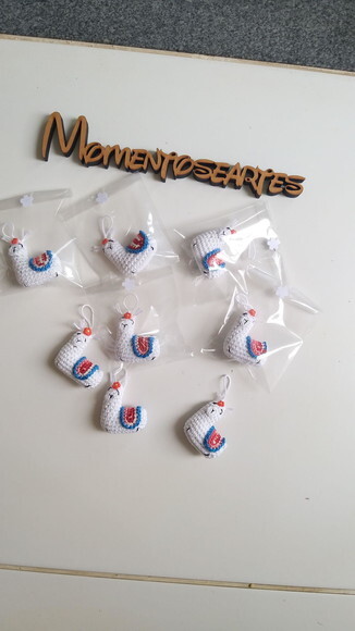 Ilhama Pingente Amigurumi Lembrancinha