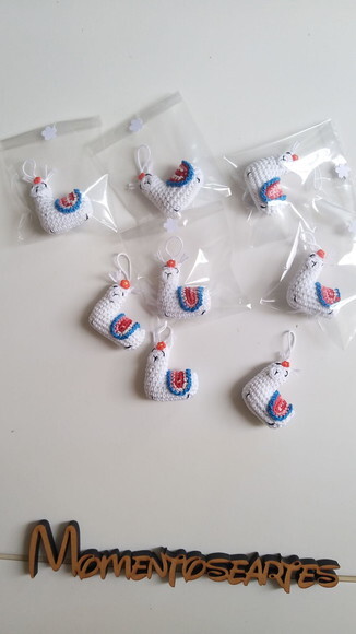 Ilhama Pingente Amigurumi Lembrancinha