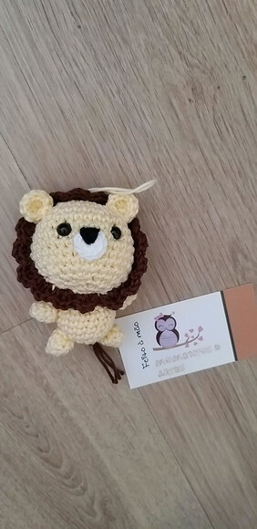 Leão Amigurumi Bonequinho Lembrancinhas