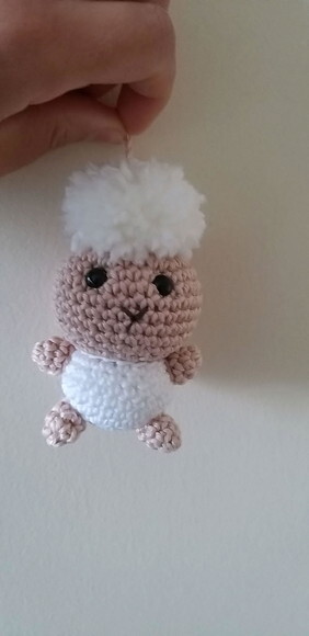 Lembrancinha Amigurumi Bonequinho Unidade
