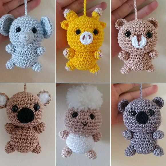 Lembrancinha Amigurumi Bonequinho Unidade