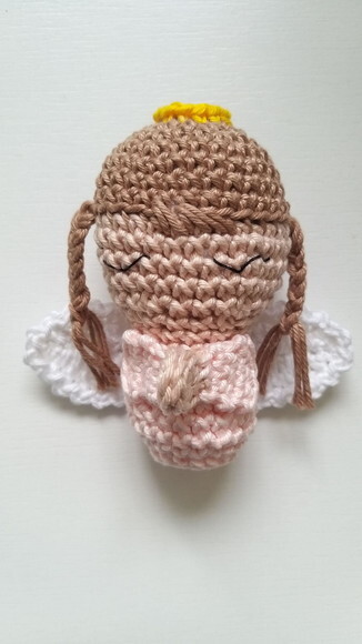 Lembrancinha Anjinha Amigurumi