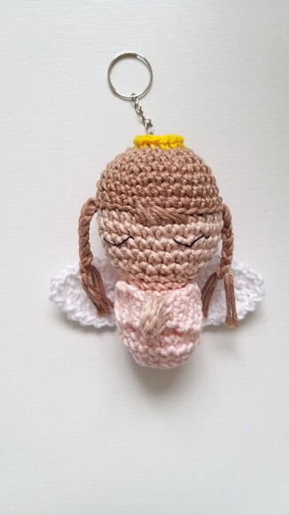 Lembrancinha Anjinha Amigurumi