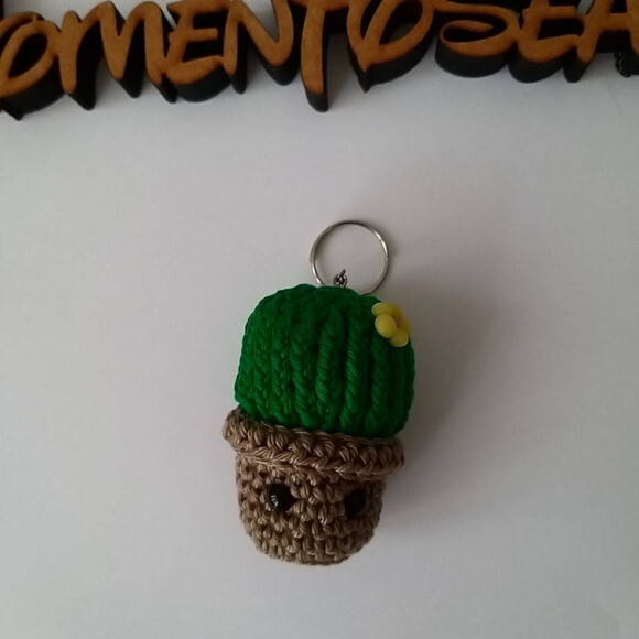 Lembrancinha Cacto no Vasinho Amigurumi Crochê