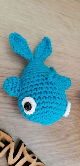 Lembrancinha Fundo do Mar Amigurumi Unitário