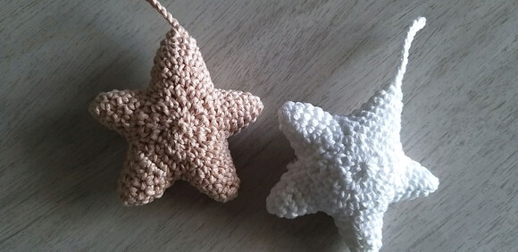 Lembrancinha estrela de crochê