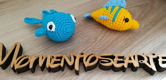 Lembrancinha Fundo do Mar Amigurumi Unitário