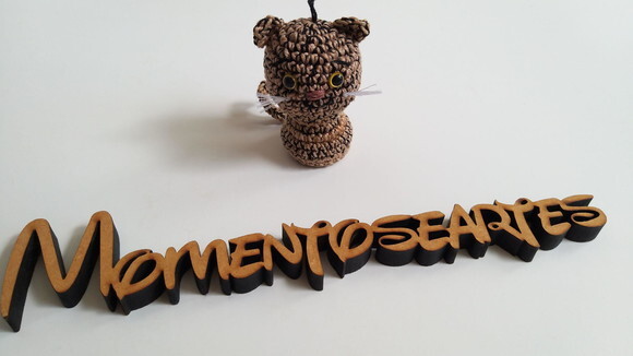 Lembrancinha gatinho amigurumi chaveiro