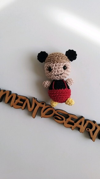 Lembrancinha menino baby amigurumi