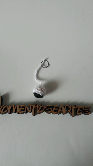 Lembrancinha Olho Do Monstrinho De Crochê Chaveiros